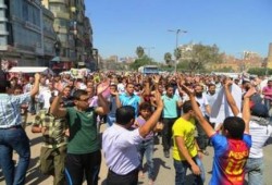 بالفيديو قلعة الصناعة المصرية بالغربية تنتفض في مليونية حق الشهيد