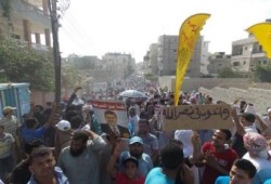 أبناء العريش يعلنون الوفاء للشهداء (صور)
