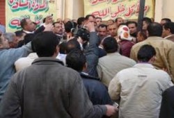 طرد مصابي ثورة 25 يناير من مستشفى العجوزة