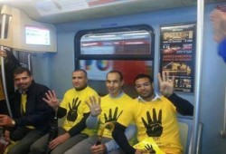 اعتصام المترو يصل إلي ميلانو بإيطاليا
