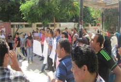 طلاب جامعة الإسكندرية ضد الضبطية القضائية