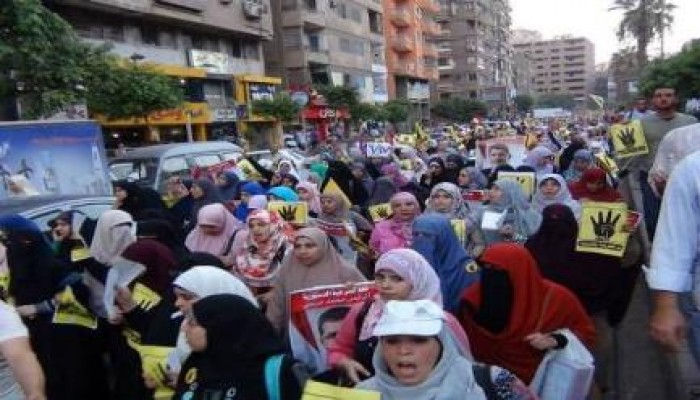 مسيرة المهندسين ضد الانقلاب العسكري (صور)