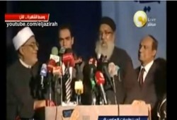 بالفيديو قس يسخر من الإسلام والجلباب الأبيض في حضور الأزهر
