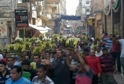 التاريخ يعيد نفسه وزفتي تنتفض رفضا للانقلاب في مليونية الشباب عماد الثورة