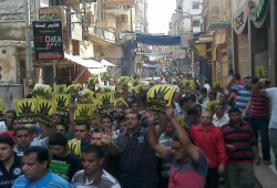 التاريخ يعيد نفسه وزفتي تنتفض رفضا للانقلاب في مليونية الشباب عماد الثورة