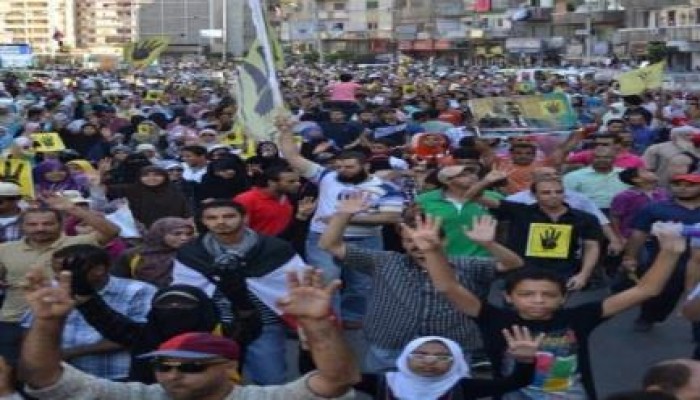 بيان التحالف الوطني لدعم الشرعية بالاسكندرية: الشعب كسر الحصار الأمني