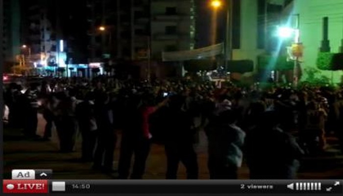 معارضي الانقلاب في طنطا ينتفضون ضد حكم العسكر (بث مباشر)