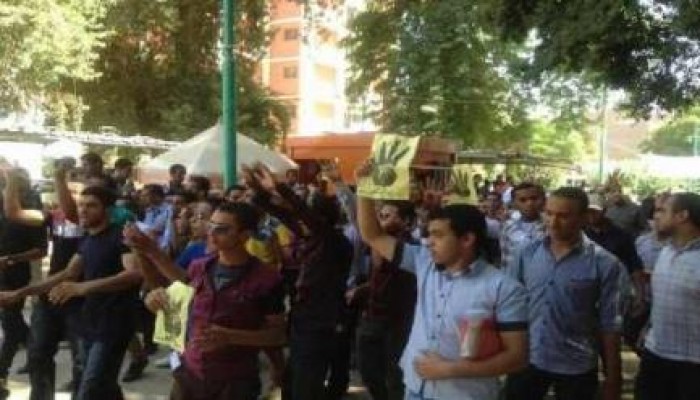 جامعة سوهاج تنتفض ضد الضبطية القضائية