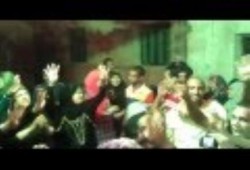 فرح شعبى يتحول لمظاهرة ورفع شعارات رابعة