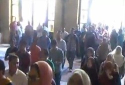 بالفيديو.. الطلاب يهتفوا ضد السيسي "الخائن" في مبني ادارة هندسة الاسكندرية