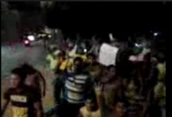 مسيرة ليلية حاشدة بالعريش ضد حكم العسكر (بث مباشر)