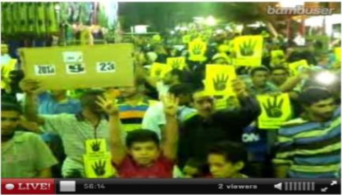 عين شمس تهتف "يسقط يسقط حكم العسكر" (بث مباشر)