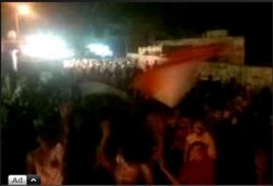 مسيرة في قرية "كفر العلو" بحلوان ضد العسكر (فيديو)