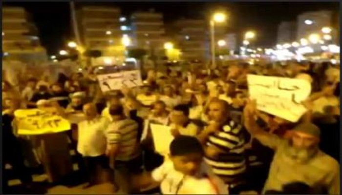 رغم إرهاب العسكر "بورسعيد" تخرج ضد الانقلاب العسكري (فيديو)