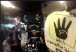 سنورس بالفيوم تخرج في مظاهرات ليلية ضد الانقلاب العسكري (فيديو)