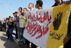 وقفة ضد الانقلاب لطلاب الثانوية الأزهرية ببورسعيد