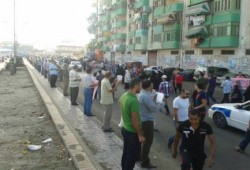 بالصور وقفة للعاملين بمصانع الإستثمار مطالبين إنهاء الإنقلاب العسكرى