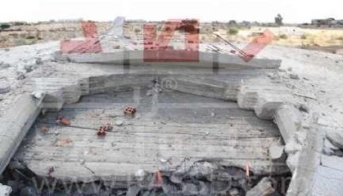 صور للقصف العشوائي من قوات السيسى  لقرية المهدية بشمال سيناء