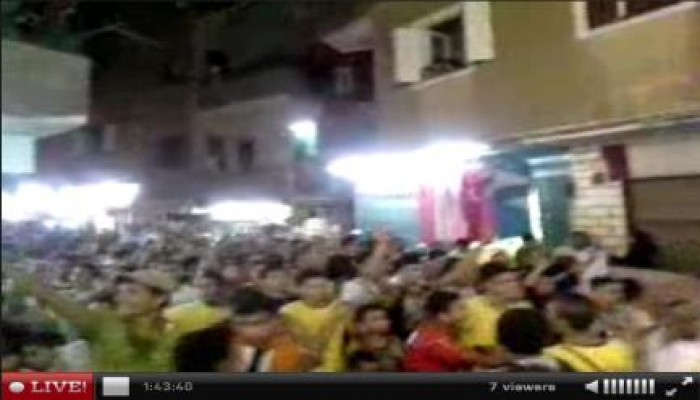 مظاهرات حاشدة بالوراق بالجيزة ضد الانقلاب العسكري (بث مباشر)