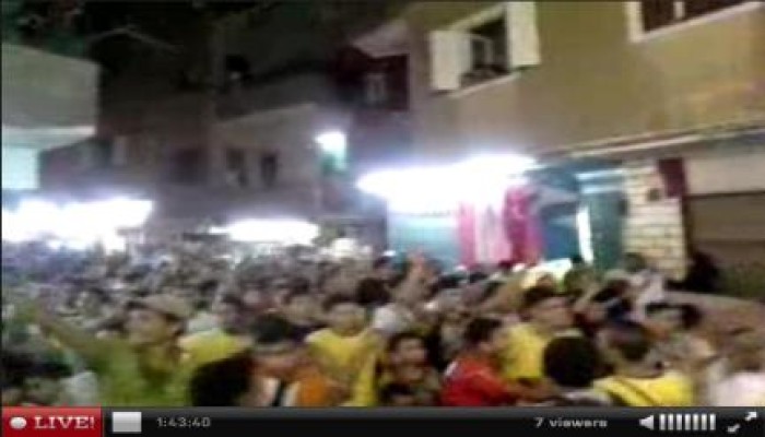 مظاهرات حاشدة بالوراق بالجيزة ضد الانقلاب العسكري (بث مباشر)