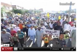 مسيرة حاشدة بـ"السويس" رفضا لانقلاب العسكر (بث مباشر)