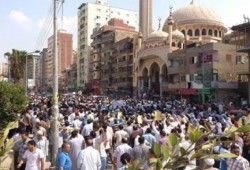 بلطجية الانقلاب تخطف 5 من مشيعي جنازة شهيد المنصورة .. والشرطة تعتقلهم بعد استلامهم