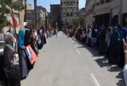 بالفيديو انتفاضة جامعة الفيوم للاسبوع الثاني علي التوالي رفضاً لحكم العسكر