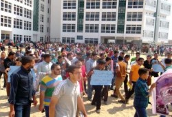 البحيرة ... طلاب ضد الإنقلاب يبدأون كفاحهم ضد الضبطية والانقلاب بجامعة دمنهور