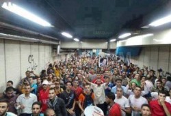 حركة شباب مترو تعلن غلق العاصمة بدءا من اليوم