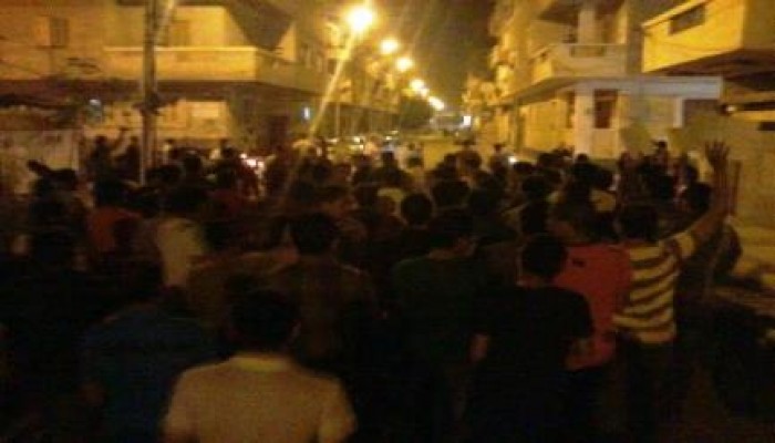 عفاريت ضد الانقلاب تواصل فاعلياتها الليلية الرافضة للانقلاب العسكري بدمنهور