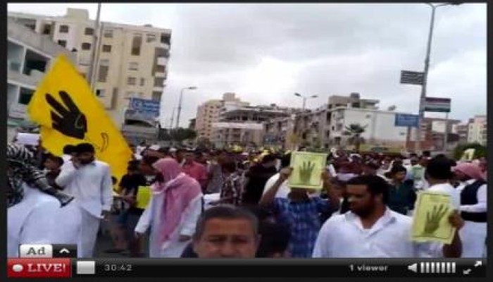 مطروح تنتفض ضد حكم العسكر في مليونية "القاهرة عاصمة الثورة" (بث مباشر)