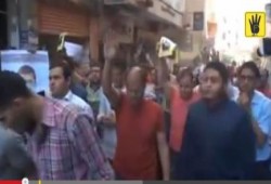 بالفيديو المنصورة ضد الانقلاب العسكرى ظهر اليوم 6 اكتوبر انتفاضة ثورية