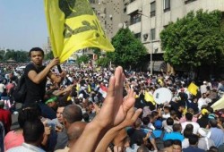 الزحف الثوري للتحرير بعد التحام مسيرات المعادى مع عمرو بن العاص