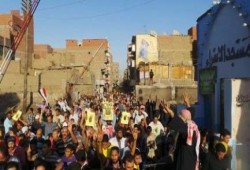 حشود لا نهاية لها في المنيا في ذكرى اكتوبر رفضا للانقلاب العسكري (صور)