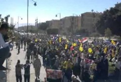 طوفان مسيرة دعم الشرعية و رفض الانقلاب بالسويس 6 أكتوبر (فيديو)