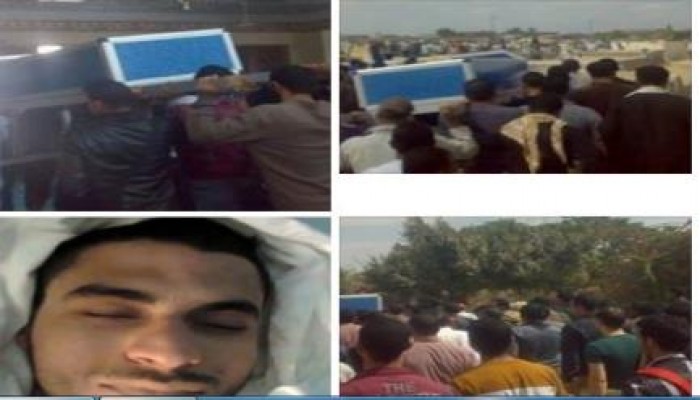 الإسماعيلية تشيع جنازة الشهيد طنطاوي شهيد مجزرة رمسيس أمس