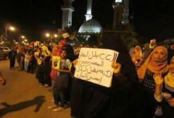 وقفات ومسيرات ليلية بالسويس ضد الانقلاب العسكري الدموي (صور)