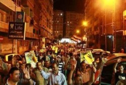 ثوار الاسكندرية يزلزلون عرش الطغاة: مسيرات ليلية بأنحاء مختلفة بالاسكندرية ضد العسكر (صور)