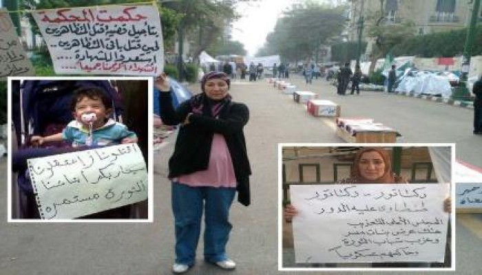 «غادة نجيب» من داخل الحجز:رائد جيش خلع حجابي وشدني من شعري لعربية الترحيلات