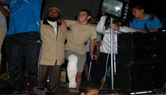 بمشاركة أحد مصابي فض رابعة مظاهرة ليلية حاشدة ضد الانقلاب ببورسعيد (صور)