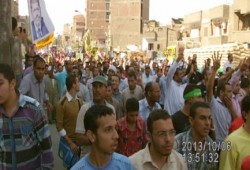 7 مسيرات حاشدة تؤرق الانقلاب في بني سويف