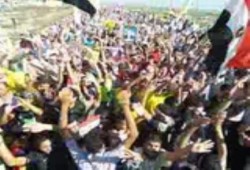 أكثر من 30 ألف متظاهر في مسيرة رفض الانقلاب ببلطيم - كفر الشيخ (بث مباشر)