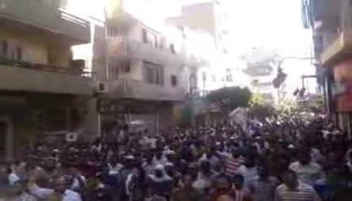 بالفيديو .. مدينة تخرج بالكامل ضد الانقلاب يجب أن تكون "المنيا"