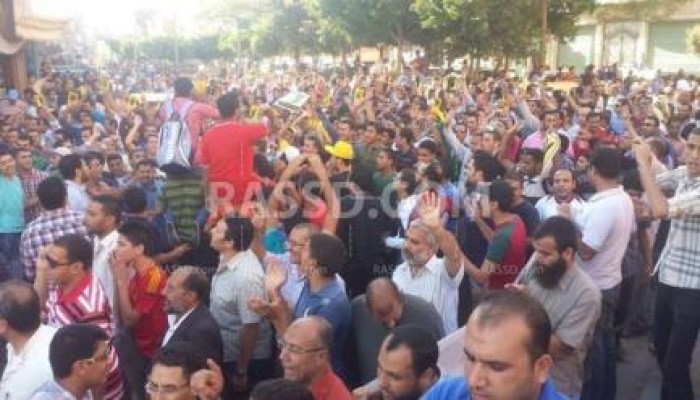 بالفيديو .. أكبر مسيرة شهدتها كفر الزيات تخرج ضد الانقلاب العسكري في جمعة "كشف الحساب"