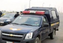 سيارة شرطة تدهس طفلة بدمنهور