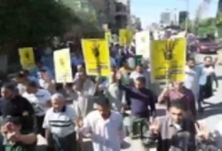 عشرات الآلاف في الفيوم في مسيرة حاشدة لرفض الانقلاب وللتهنئة بالعيد (بث مباشر)