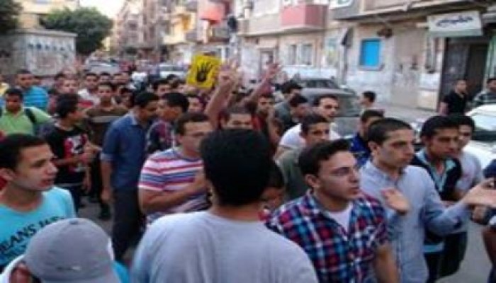 مسيرة لعفاريت ضد الانقلاب بدمنهور رفضاً للانقلاب الدموي