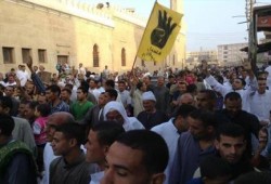 أهالي قرية دار السلام في مسيرات تهنئة بعيد الأضحى ، ورفضا للانقلاب