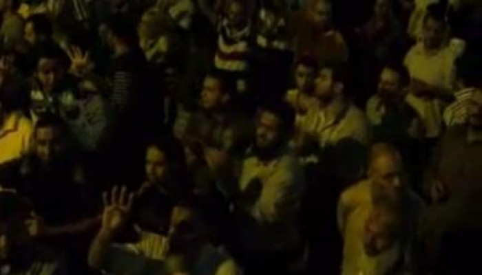 بورسعيد "مكملين": مظاهرة  ضد الإنقلاب العسكري الدموي في ثالث أيام العيد (فيديو)