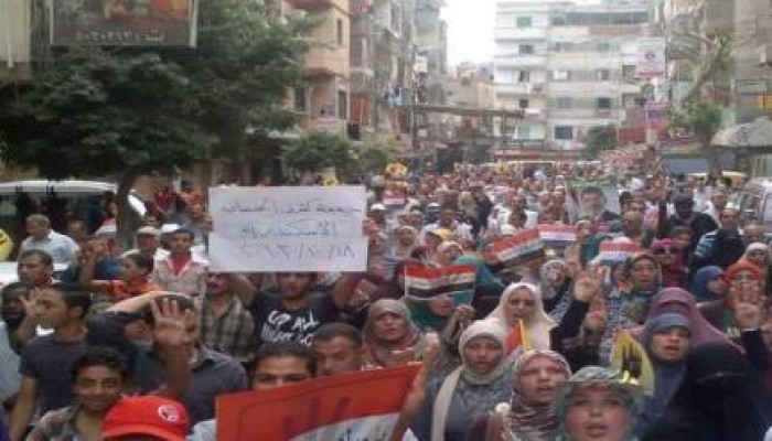 100 يوم انقلاب - مسيرة هائلة بأبو سليمان بالاسكندرية في جمعة كشف الحساب (صور)